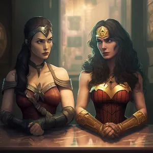 I'm not saying I'm Wonder Woman, but no one has ever seen me and Wonder Woman in the same room together.