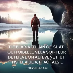 Believe in yourself and all that you are. Know that there is something inside you that is greater than any obstacle. - Christian D. Larson