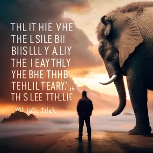 The only thing that stands between you and your dream is the will to try and the belief that it is actually possible.