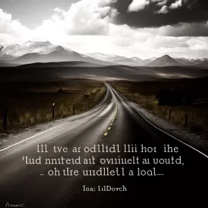 Life is a journey that must be traveled no matter how bad the roads and accommodations. - Oliver Goldsmith