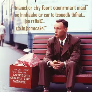 Life is like a box of chocolates. You never know what you're going to get. - Forrest Gump