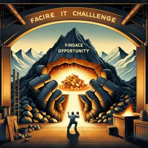 Within every challenge lies the hidden treasure of opportunity. Embrace it, for it is the forge of true strength.