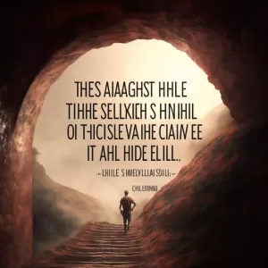 The only way to achieve the impossible is to believe it is possible. - Charles Kingsleigh