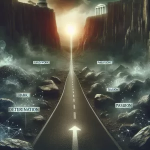 The road to success is not easy to navigate, but with hard work, drive, and passion, it's possible to achieve the American dream. - Tommy Hilfiger