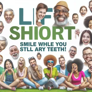 Life is short, smile while you still have teeth!