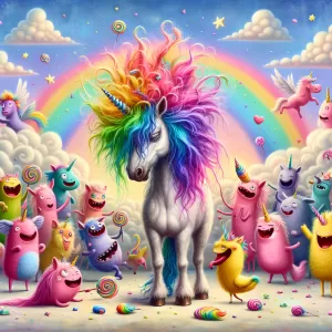 Life is too short to be serous all the time. Embrace the absurdity, laugh often, and remember, even unicorns have bad hair days!