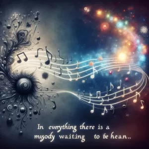 Life dances between the rhythm of sorrow and the joy of tomorrow; remember to give each their own song, for in everything there is a melody waiting to be heard. - Stephanie Bennett Henry