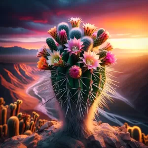 Life is like a cactus, full of pricks, but also very memorable and often, surprisingly beautiful.