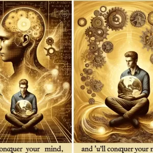 Conquer your mind, and you’ll conquer your reality.