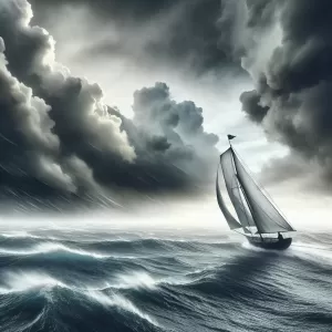 You can't change the direction of the wind, but you can always adjust your sails to reach your goal.