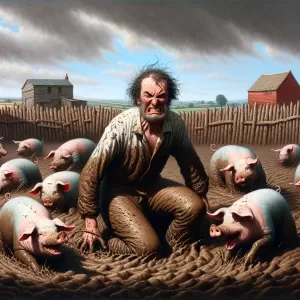 Shaw: Never wrestle with pigs. You’ll get dirty, and they’ll enjoy it.