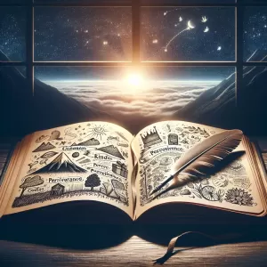 Life is an open book, each day a new page. Write your story with kindness, perseverence and positivity, to inspire others long after you've finished.