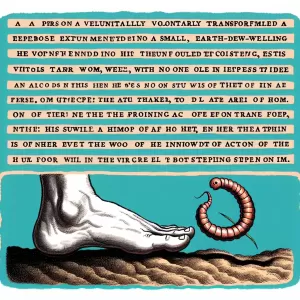 Kant: He who becomes a worm should not complain when he is stepped on.