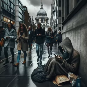 London: No one in the world has a more compassionate heart than the poor people.