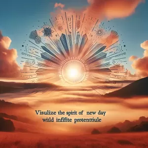 Embrace the new day with optimism and gratitude. The morning sun brings not just light, but a promise of new opportunities and endless possibilities. Good morning!