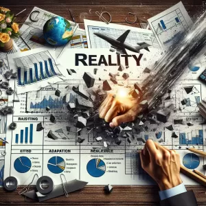 No business plan can withstand a ‘collision’ with reality, as reality always differs from the illusions created on paper.