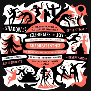 Embrace the chaos within, for it is the mysterious pathway to a world where even shadows dance with delight, and the freaky is the new normal.