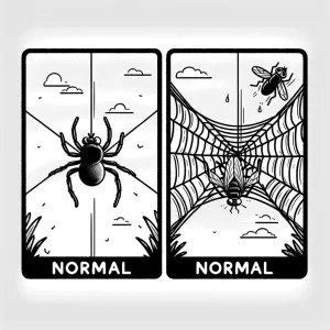 Normal is an illusion; what's normal for the spider is chaos for the fly.