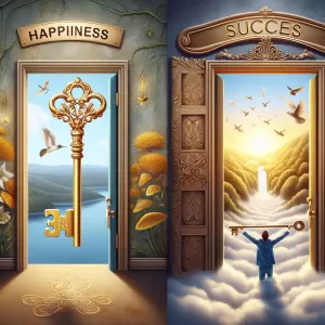 Success is not the key to happiness. Happiness is the key to success. If you love what you are doing, you will be successful.