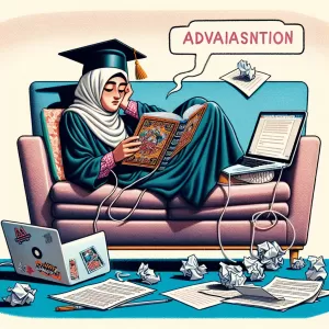 I'm not a senior, I'm a graduate in advanced procrastination.