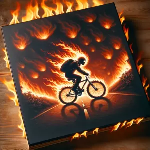 High school was easy. It was like riding a bike. Except the bike was on fire and the ground was on fire and everything was on fire because it was hell.