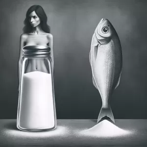 A woman without a past is like fish without salt: tasteless, but healthy.