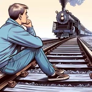 Even if you're on the right track, you'll get run over if you just sit there. - Will Rogers