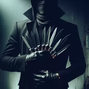 Beware the man who does not speak; his silence is full of knives.