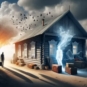 Enlarge Russian Saying: Truth visits briefly. Lies unpack and stay.