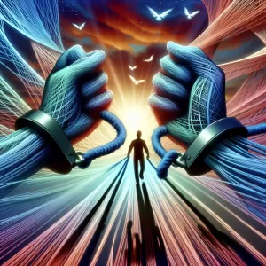 Nietzsche: Invisible threads are the strongest shackles.