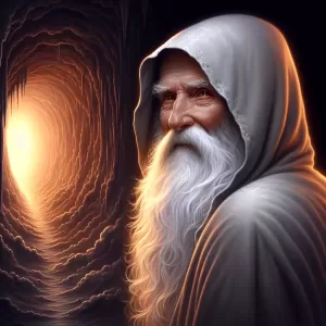 Enlarge Saint Isaac the Syrian: The soul that has seen hell no longer judges.