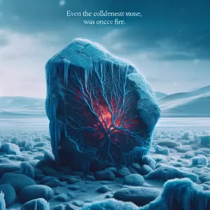 Armenian Insight: Even the coldest stone was once fire.