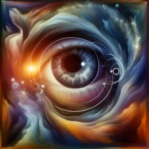 The eye that sees the soul fears no death.