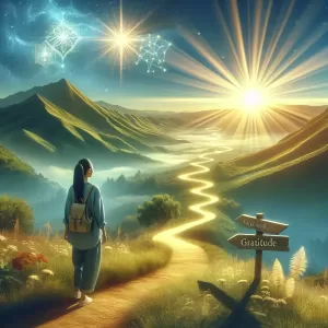Joy is a destination reached by choosing the path of gratitude.