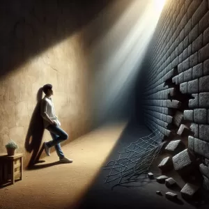 The wall you lean on today may fall tomorrow.
