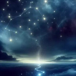 Embrace your journey, for even the stars align with patience.