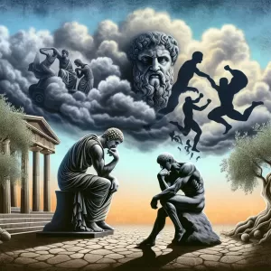Epictetus: Man is not worried by real problems so much as by his imagined anxieties.