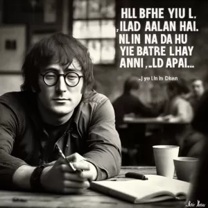 Life is what happens when you're busy making other plans. - John Lennon