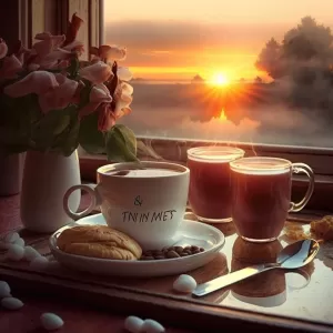 Mornings are the sweetest moments of the day. Enjoy them to the fullest. Good morning!