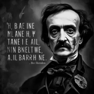 I became insane, with long intervals of horrible sanity. - Edgar Allan Poe